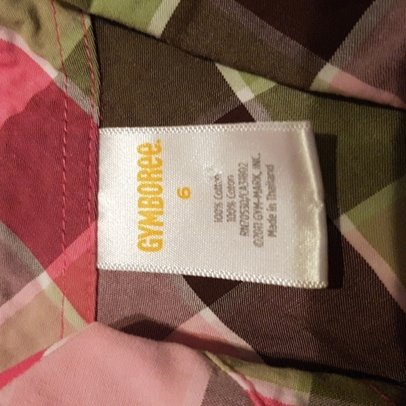 Gymboree girls belted button up size 6 - Picture 2 of 2